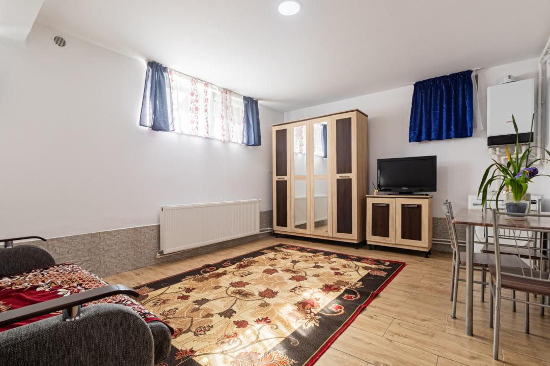 Vânzare garsonieră mobilată și utilată, construcție 2018 – zona Tractorul