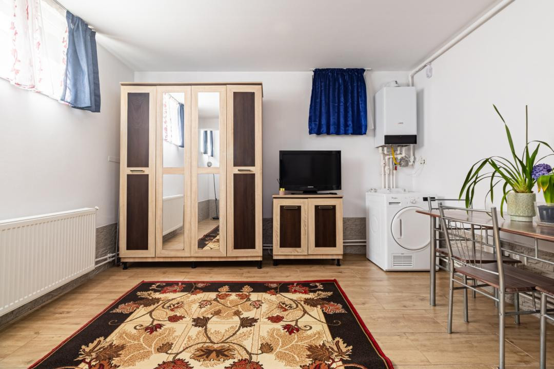 Vânzare garsonieră mobilată și utilată, construcție 2018 – zona Tractorul