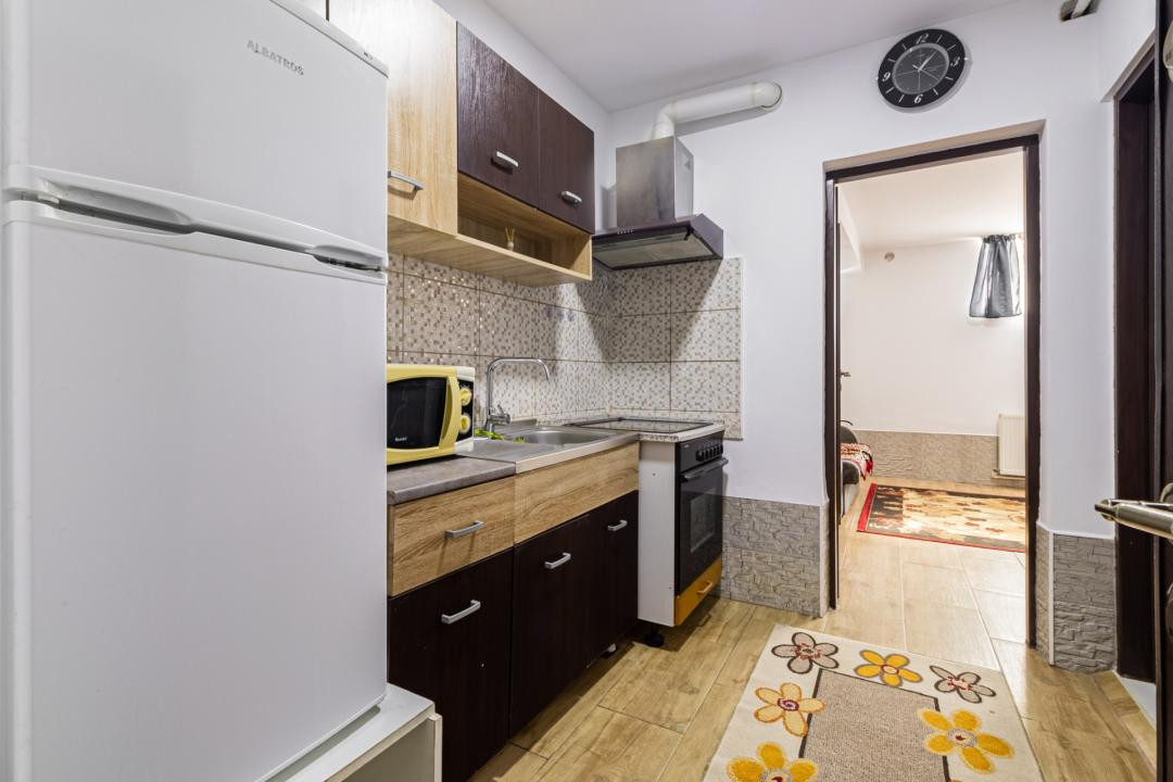 Vânzare garsonieră mobilată și utilată, construcție 2018 – zona Tractorul