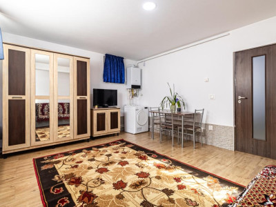 Vânzare garsonieră mobilată și utilată, construcție 2018 – zona Tractorul