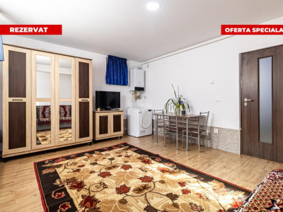 REZERVAT - Garsonieră mobilată și utilată, construcție 2018 – zona Tractorul