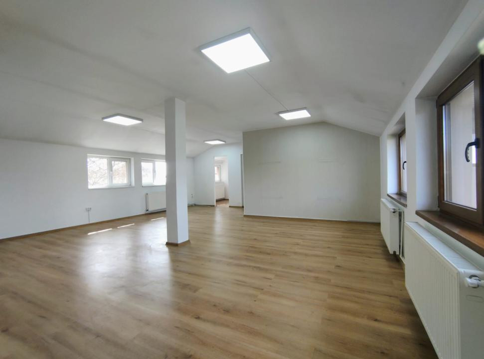 Spațiu comercial 120 mp – compartimentat | ideal birouri/cabinet | disponibil 