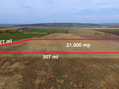 Teren Intravilan 21.439mp S+P+3E+ER deschidere 77m  Calea Surii Mici