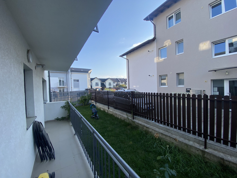 Apartament 2 camere utilat mobilat gradina de inchiriat Arhitectilor