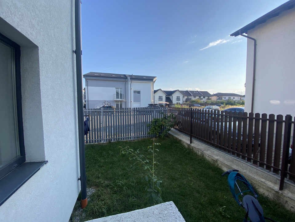 Apartament 2 camere utilat mobilat gradina de inchiriat Arhitectilor