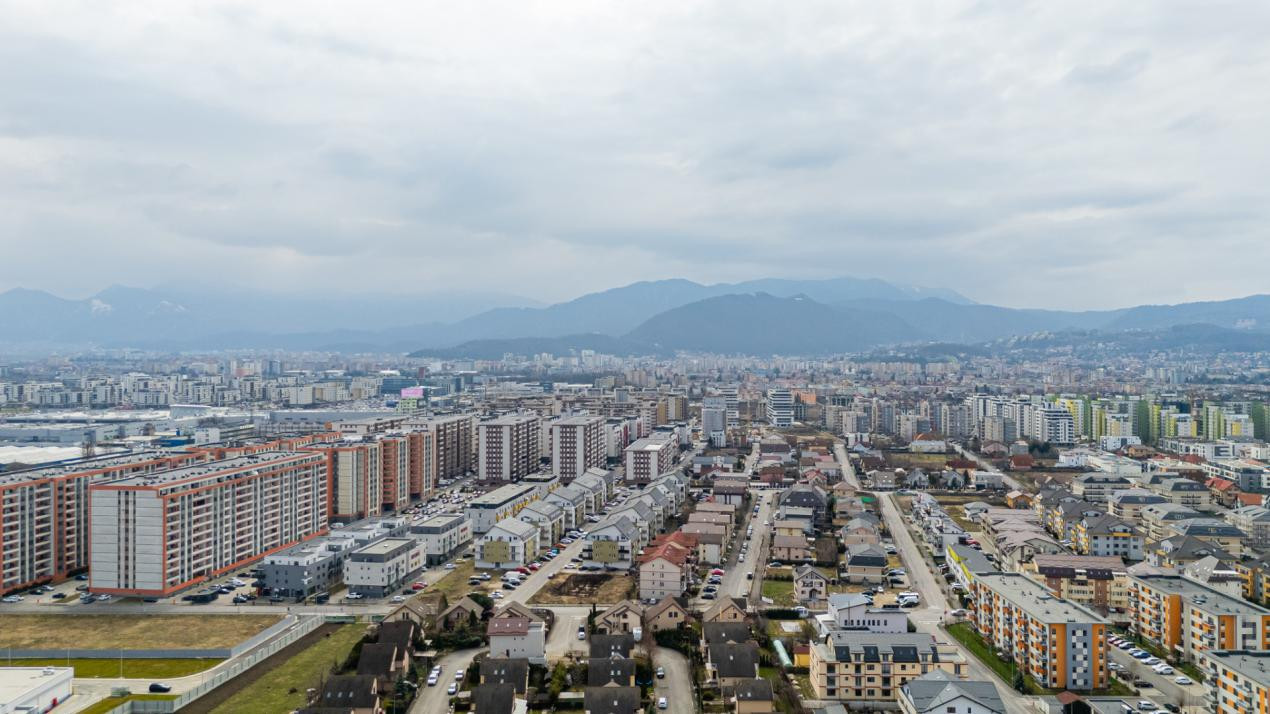 Teren intravilan cartier Tractorul, Brașov + proiect duplex P+2 ,Comision 0%