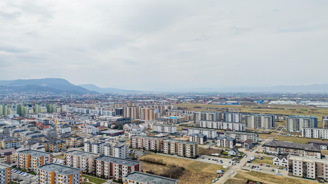 Teren intravilan cartier Tractorul, Brașov + proiect duplex P+2 ,Comision 0%