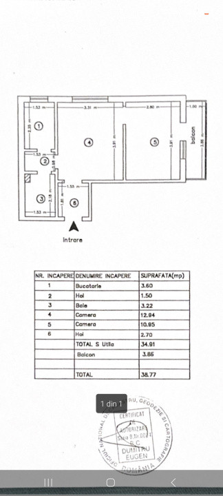  La bulevard, Tatarasi, 2 cam, renovat, mobilat, zona Flux Constructii!