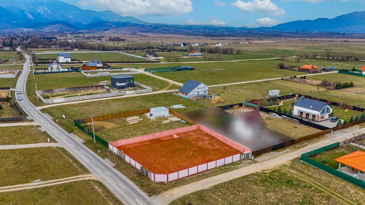 Teren Imprejmuit, PUZ, Utilitati – Glajarie, Zona superba