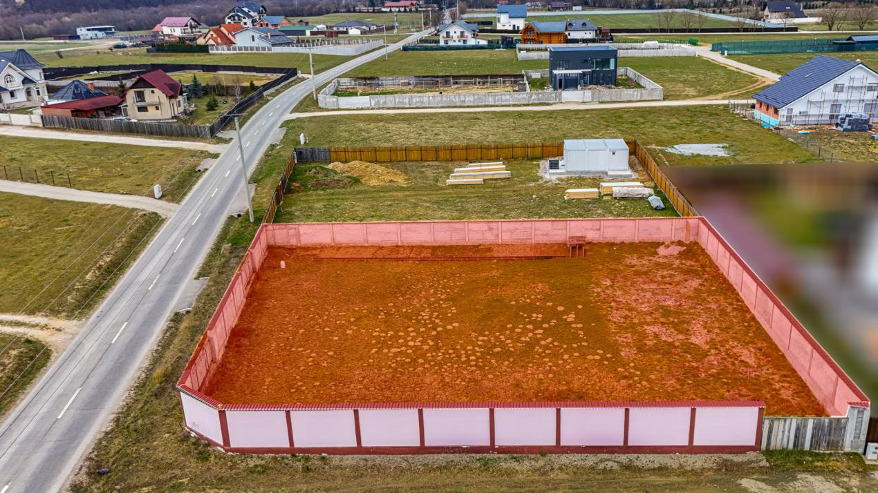 Teren Imprejmuit, PUZ, Utilitati – Glajarie, Zona superba