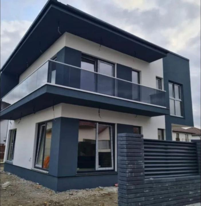 Casă individuală modernă P+1 | 120 mp utili | Teren 486 mp | Șura Mică