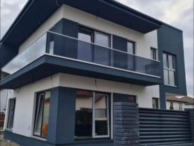 Casă individuală modernă P+1 | 120 mp utili | Teren 486 mp | Șura Mică