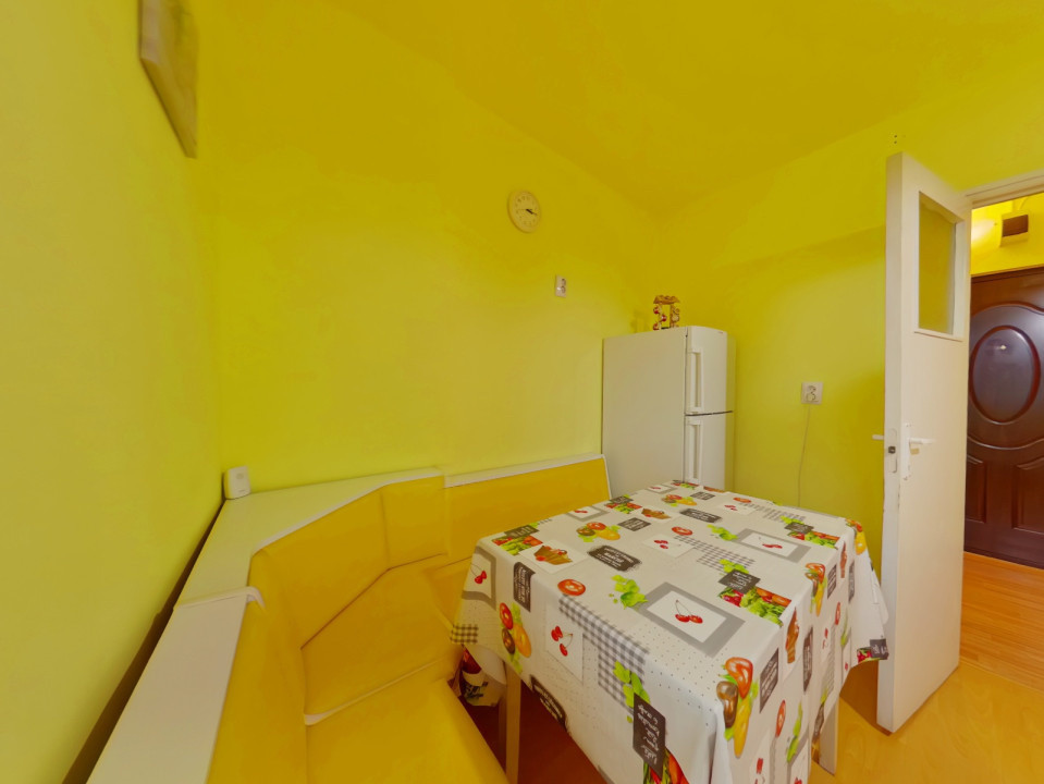 Inchiriere apartament 2 camere, mobilat si utilat + balcon de 11mp - zona Astra