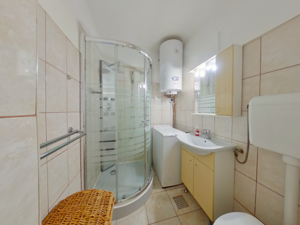 Inchiriere apartament 2 camere, mobilat si utilat + balcon de 11mp - zona Astra