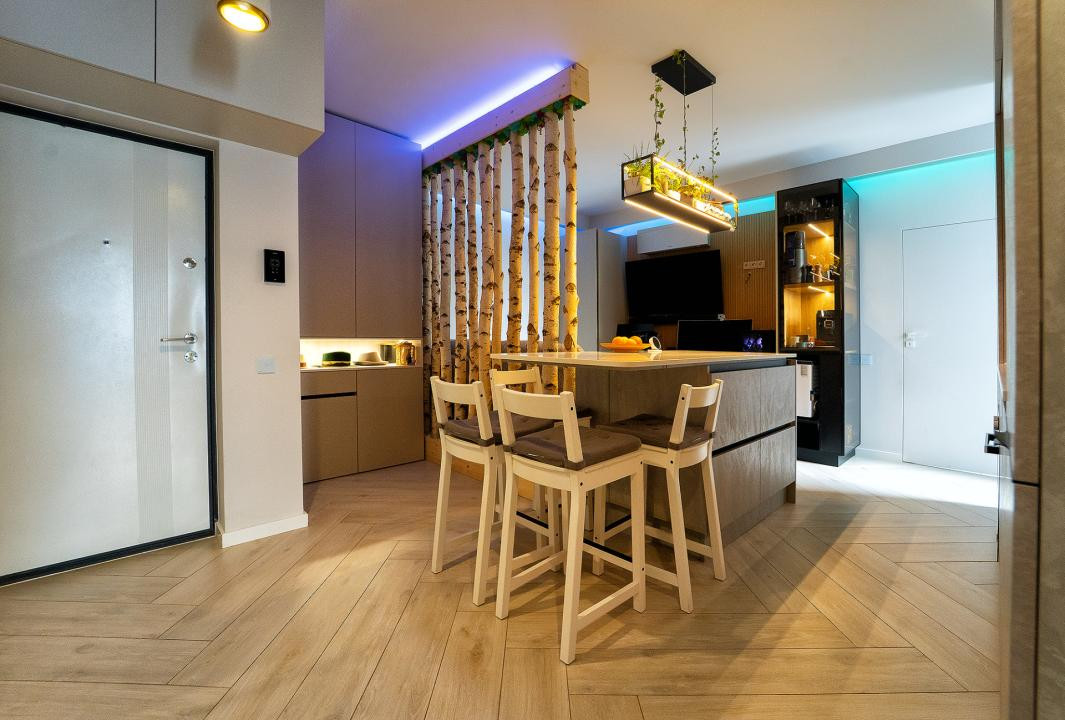 Penthouse smart în Sibiu - etaj retras, terasă generoasă