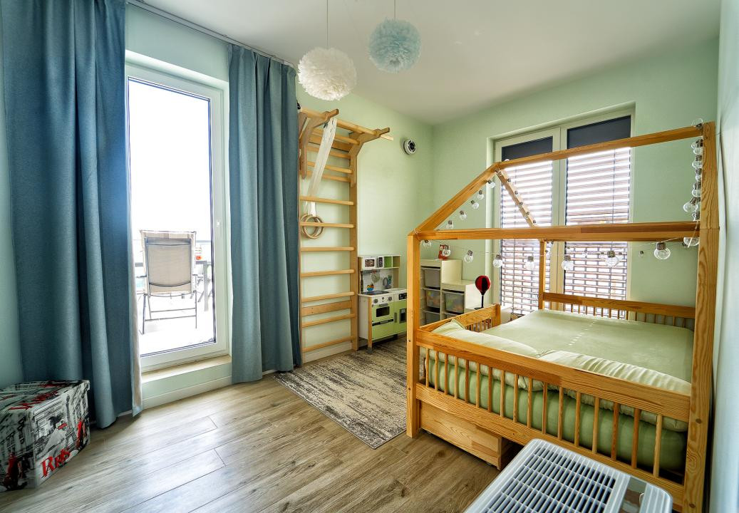 Penthouse smart în Sibiu - etaj retras, terasă generoasă