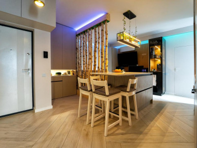 Penthouse smart în Sibiu - etaj retras, terasă generoasă