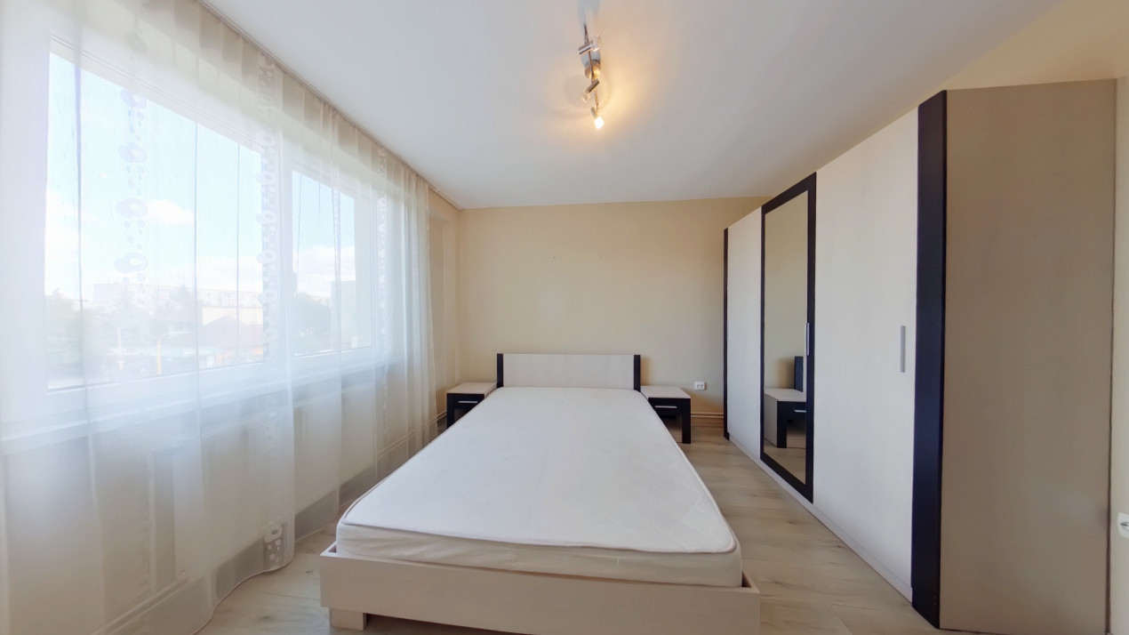 Închiriere apartament 2 camere mobilat și utilat, strada Brândușelor
