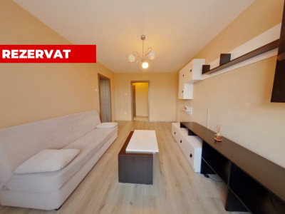 REZERVAT- Închiriere apartament 2 camere mobilat și utilat, strada Brândușelor