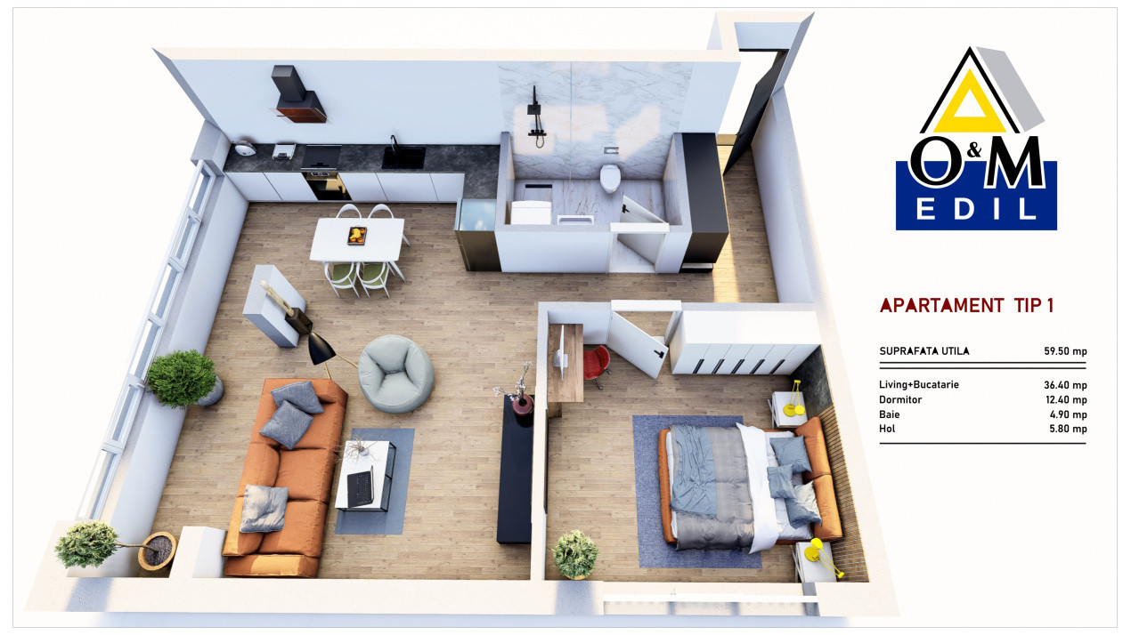 1000€/mp-Apartament NOU intabulat 2 camere+curte proprie de 100mp!! TVA inclus!