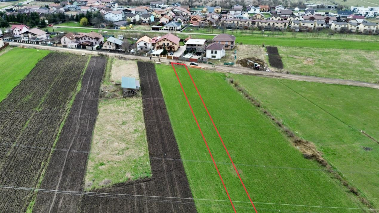 Teren agricol la cel mai mic preț - str. George Coșbuc din Sânpetru