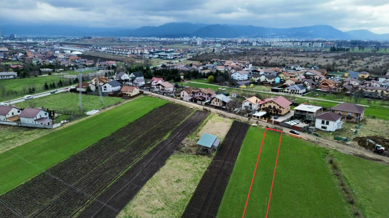 Teren agricol la cel mai mic preț - str. George Coșbuc din Sânpetru