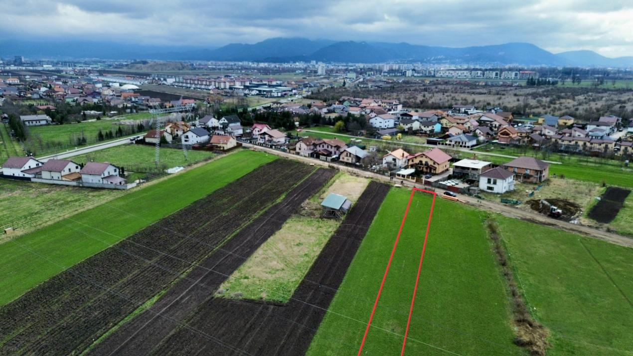 Teren agricol la cel mai mic preț - str. George Coșbuc din Sânpetru