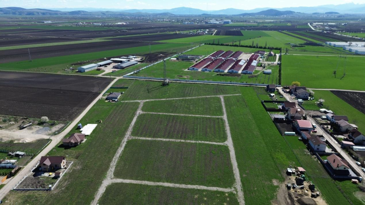 Teren de 502 mp în Hălchiu - utilități - Comision 0%