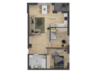 Apartament 3 camere - bloc nou Doamna Stanca - COMISION 0 PENTRU CUMPĂRĂTOR