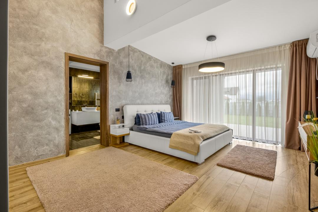 Închiriere casa modernă cu 3 camere, teren 1450 mp - zona Stupini, Brasov