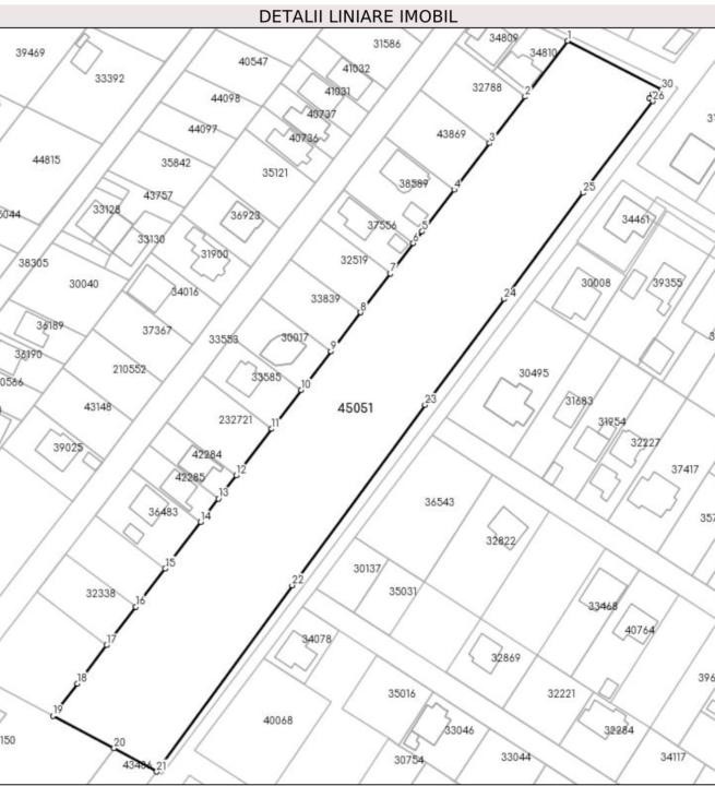 Teren intravilan premium, suprafata generoasa-ZONA DAMILA