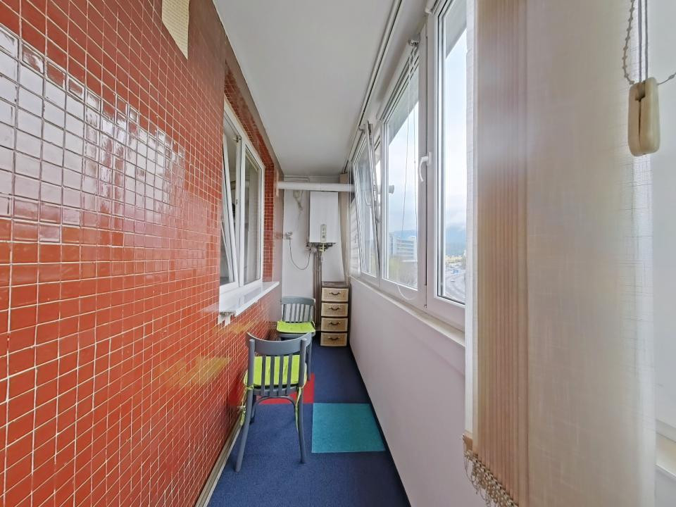 Inchiriere apartament 2 camere, mobilat si utilat + balcon de 11mp - zona Astra