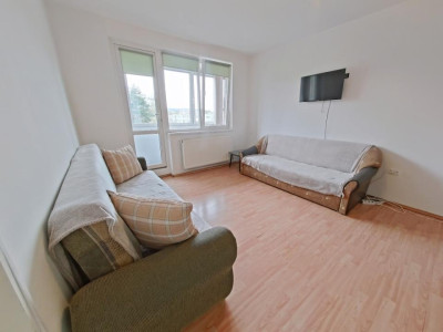 Inchiriere apartament 2 camere, mobilat si utilat + balcon de 11mp - zona Astra