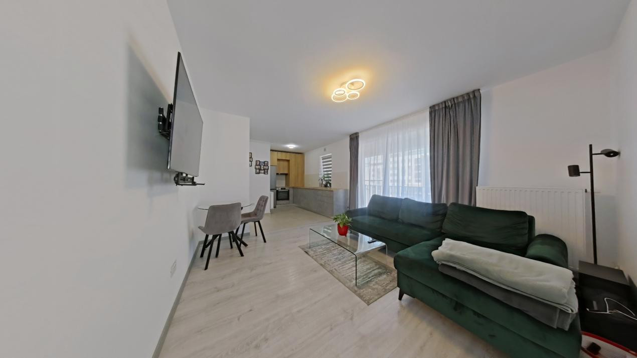 Apartament 2 camere tip studio – Kasper Coresi Mall Brașov + Parcare + Boxă 