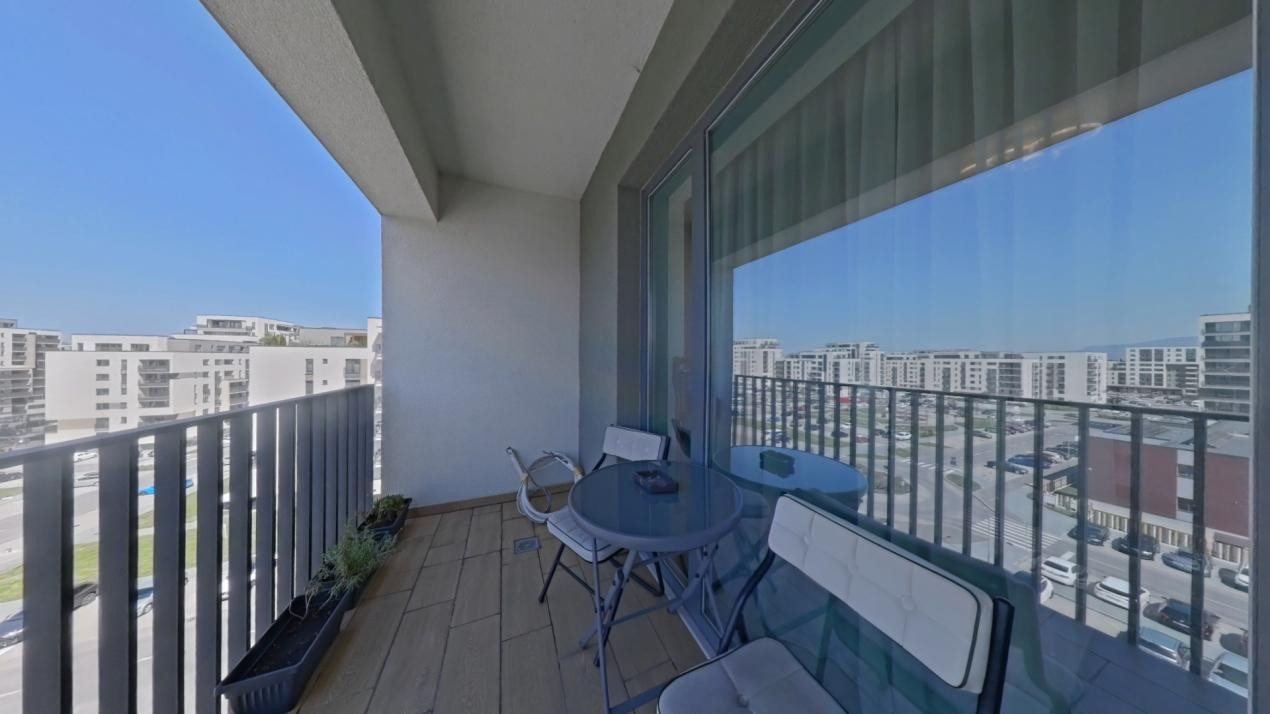 Apartament 2 camere tip studio – Kasper Coresi Mall Brașov + Parcare + Boxă 