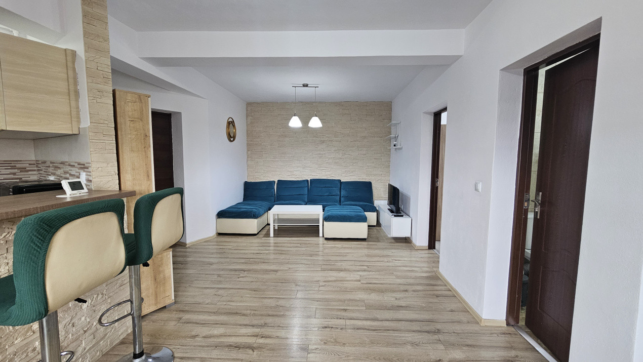 Apartament 3 camere cu gradină privata, foisor din lemn Turnisor, str. Ogorului