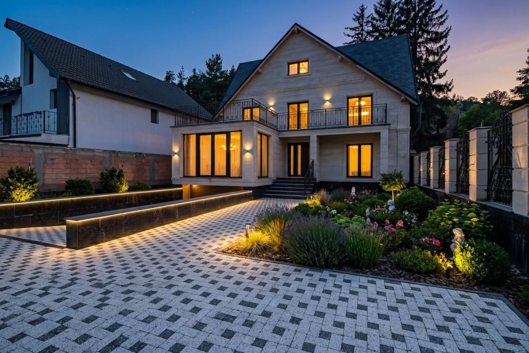 Casă individuală nouă | 207 mp | Garaj Subteran | Bunloc - Zonă Rezidentială