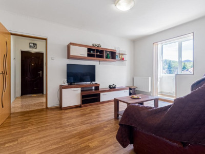 Apartament cu doua camere mobilat-utilat,  cu priveliste catre munte