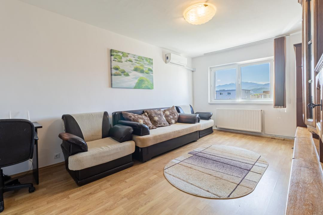 Apartament 2 camere, decomandat, Tractorul, priveliste deosebita – 0% comision