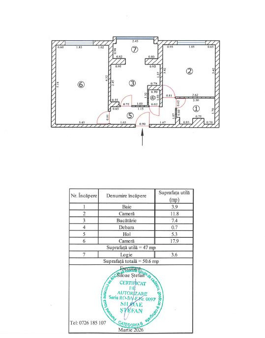 Apartament 2 camere, decomandat, Tractorul, priveliste deosebita – 0% comision
