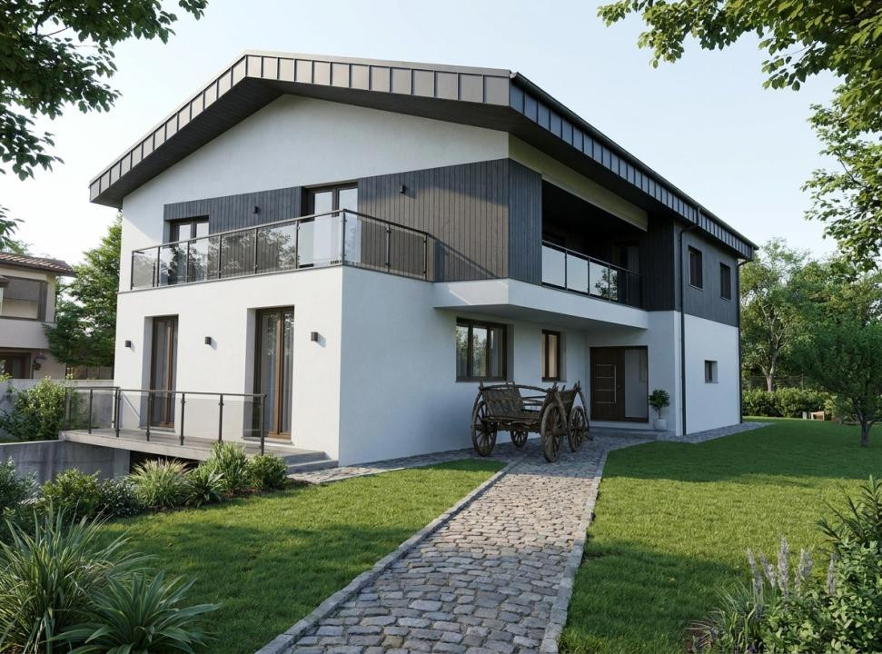 Casă spectaculoasă S+P+1 • piscină • zona impadurita