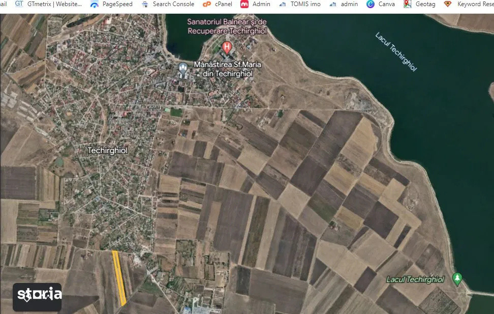 Teren extravilan de vanzare in Techirghiol