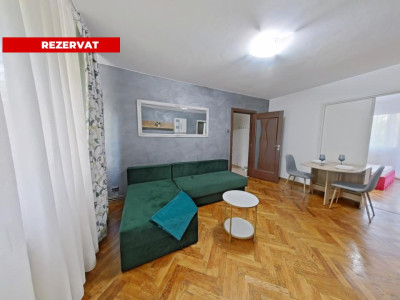REZERVAT-Închiriere apartament cu 2 camere, renovat si spatios- Strada Soarelui