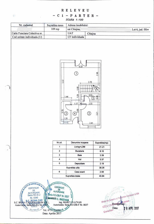 Casa P+1+pod*Teren 110 mp*Str Luceafarului*Chiajna