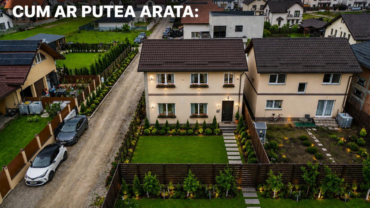 Casa singur in curte, la rosu, Izvor, Comision 0%
