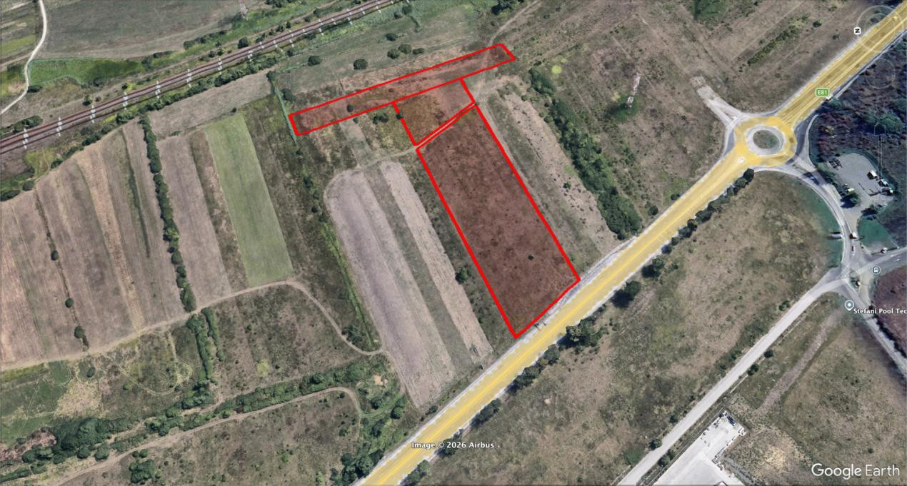 De Vanzare Terenuri 16.232 mp - Zona industriala Selimbar