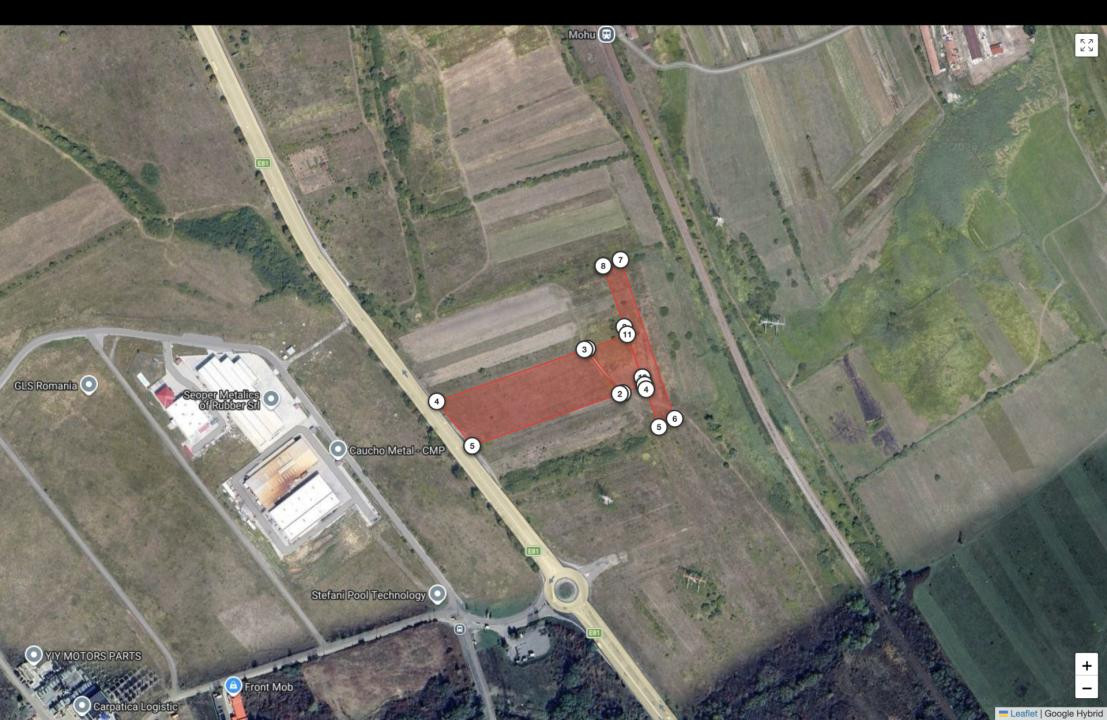 De Vanzare Terenuri 16.232 mp - Zona industriala Selimbar
