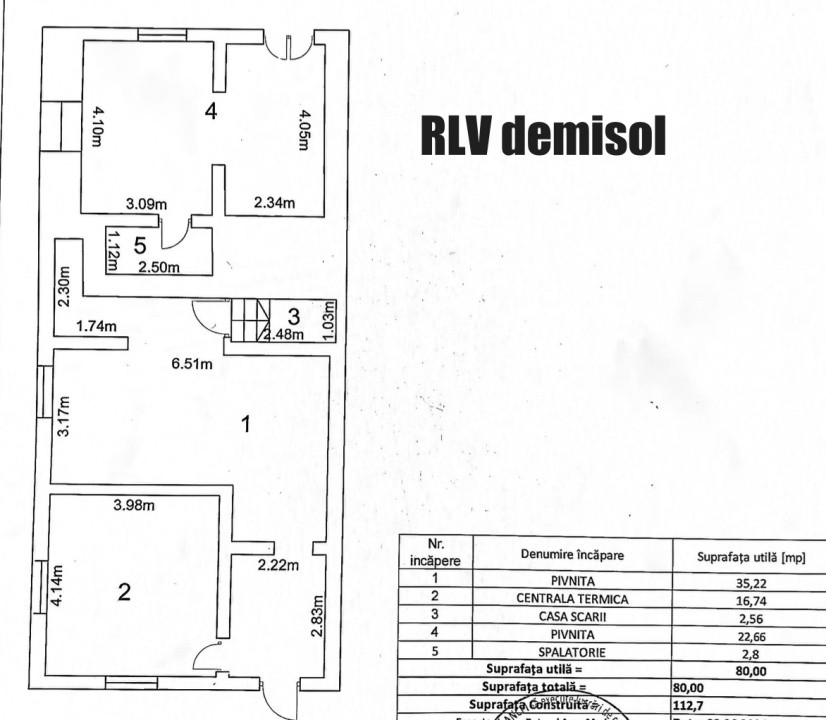 Casă 6 camere D+P+M-217 mp utili, 515 mp curte, Zona  Cartier Kogalniceanu 