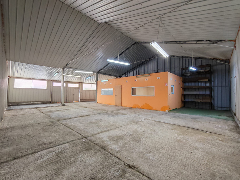 Hala industriala 828mp de inchiriat, Turnisor - Posibilitate compartimentare