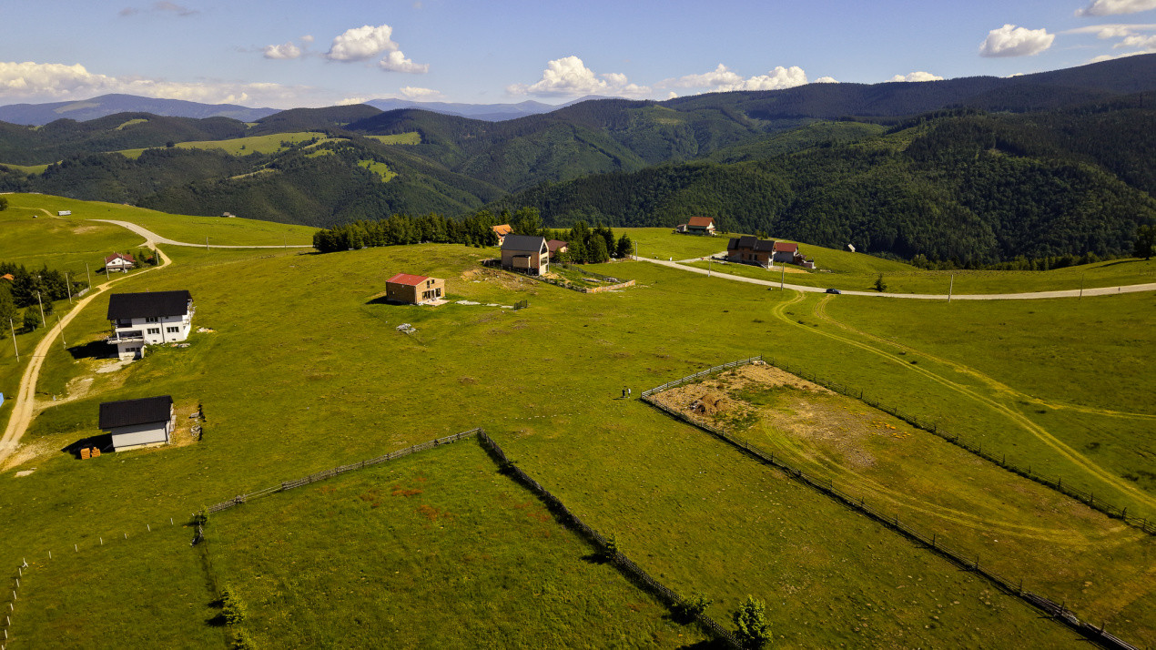     Teren 1003 mp în Păltiniș | Priveliște panoramică către munți